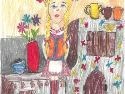 II Intergenerational art competition ”Childhood Memory”-KAT 1 Barbara Dudzińska „W dzień świąteczny na wsi”_.jpg